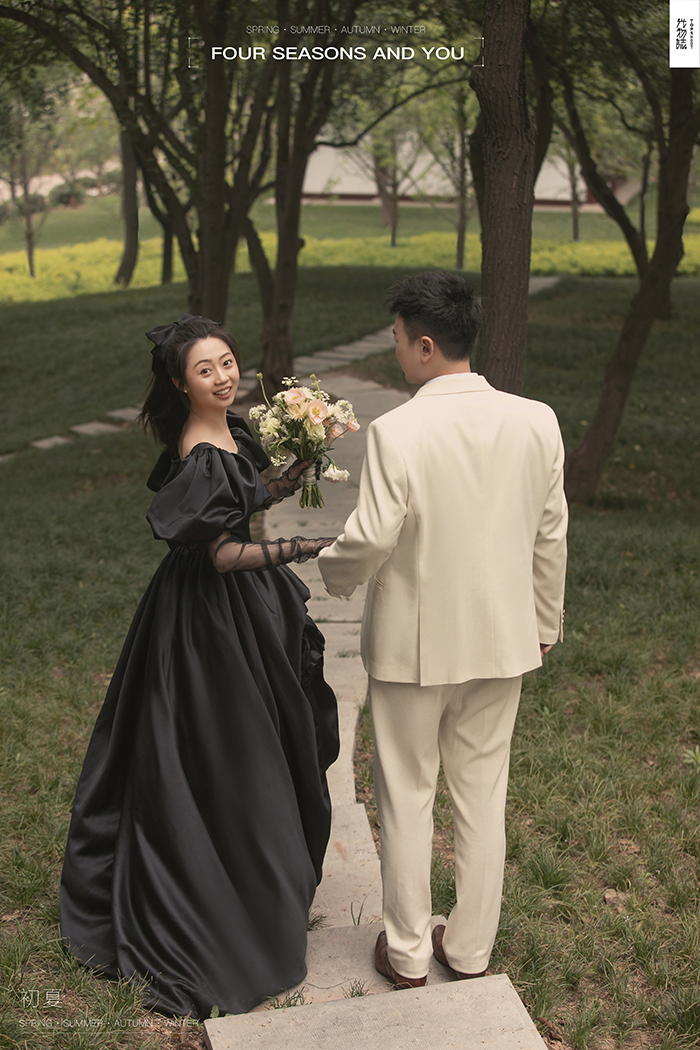 极致情绪！刘柯先生李梦凡女士青春印记婚纱照、物誌生活  中式传承、、、婚纱照