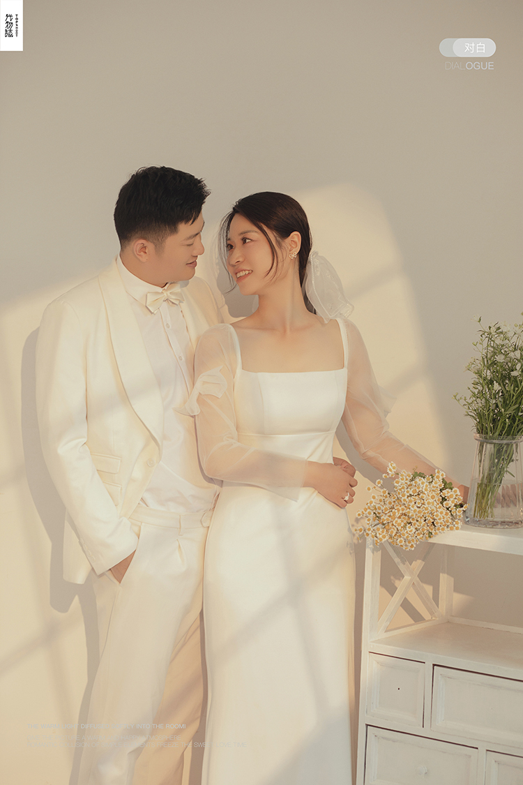 倪思跃先生金鑫女士极简棚拍婚纱照、极简棚拍、张俊杨Yinan、我想给你拍张照、婚纱照