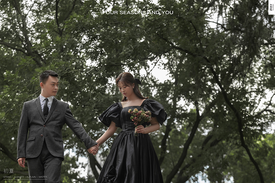 极致情绪！王富彬先生杨丹萍女士氛围森系婚纱照、氛围森系、、、婚纱照
