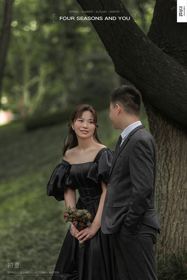极致情绪！王富彬先生杨丹萍女士氛围森系婚纱照、氛围森系、、、婚纱照
