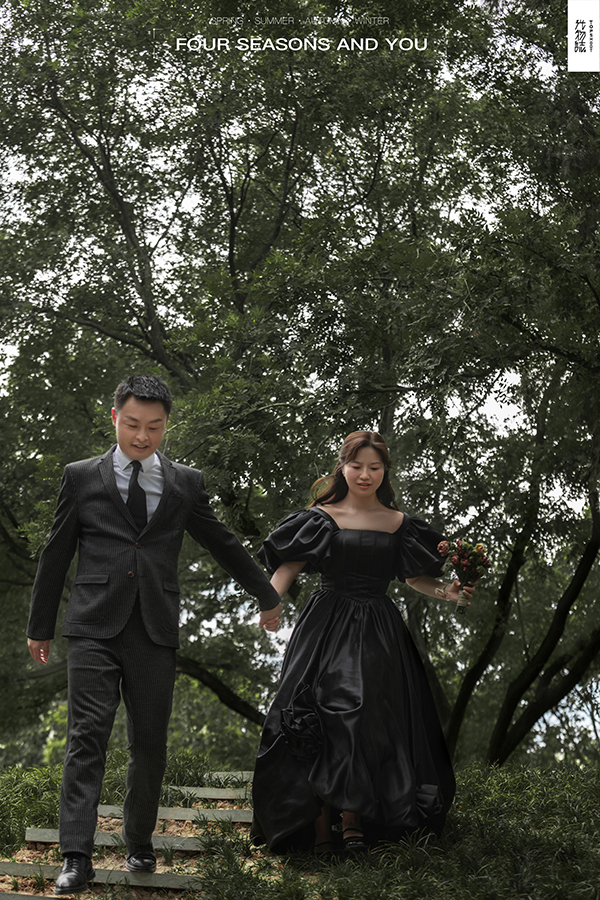极致情绪！王富彬先生杨丹萍女士氛围森系婚纱照、氛围森系、、、婚纱照