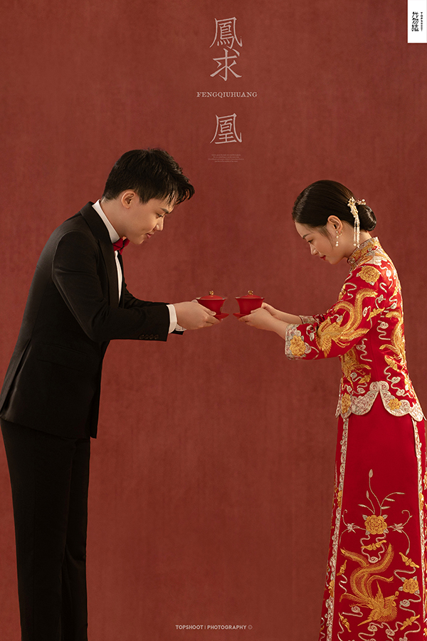 新鲜出炉:)张煜东先生吕鑫女士中式传承婚纱照、中式传承、、、婚纱照