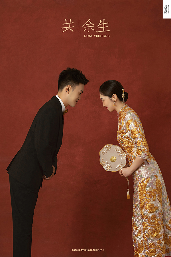 新鲜出炉:)刘晓东先生彭琳女士中式传承婚纱照、中式传承、、、婚纱照
