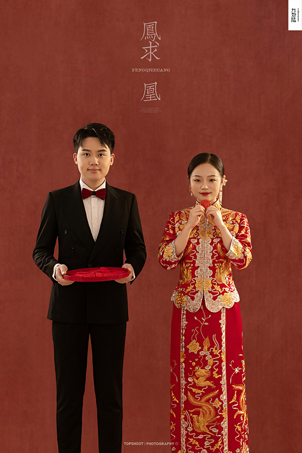 新鲜出炉:)张煜东先生吕鑫女士中式传承婚纱照、中式传承、、、婚纱照