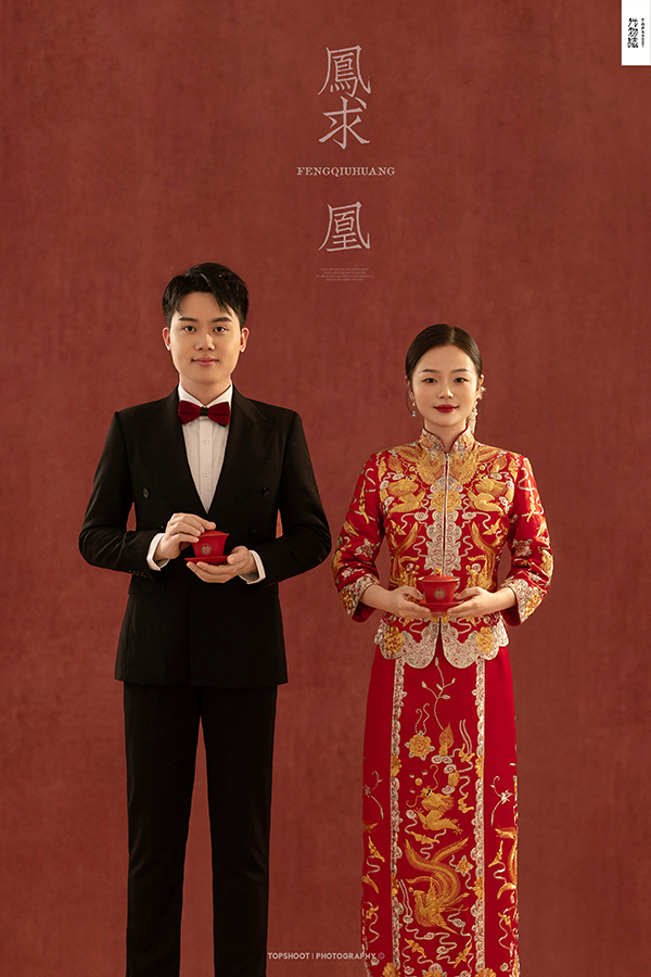 新鲜出炉:)张煜东先生吕鑫女士中式传承婚纱照、中式传承、、、婚纱照