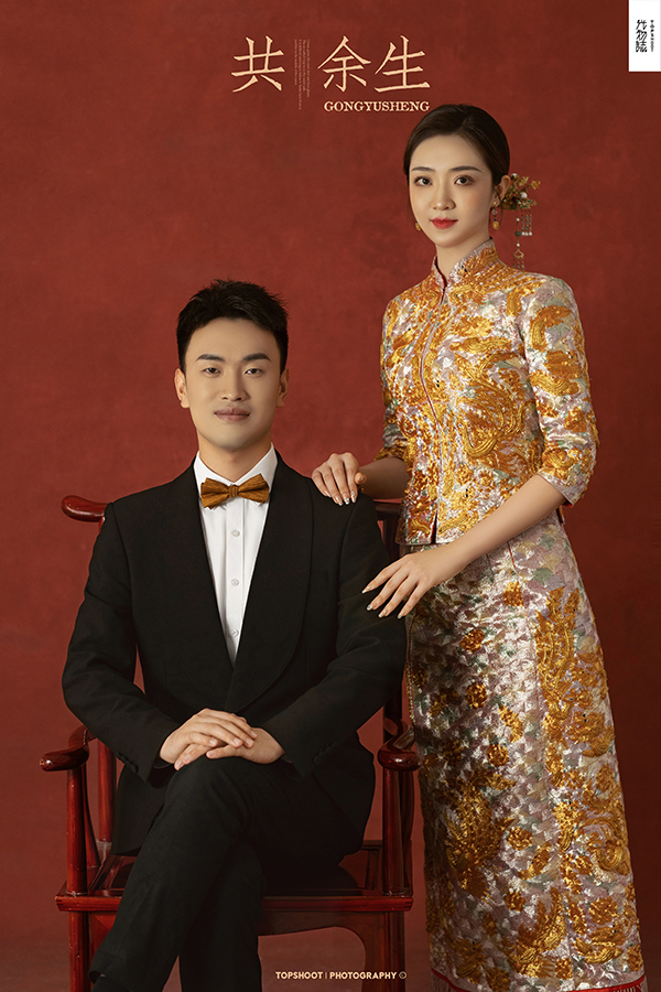 新鲜出炉:)刘晓东先生彭琳女士中式传承婚纱照、中式传承、、、婚纱照