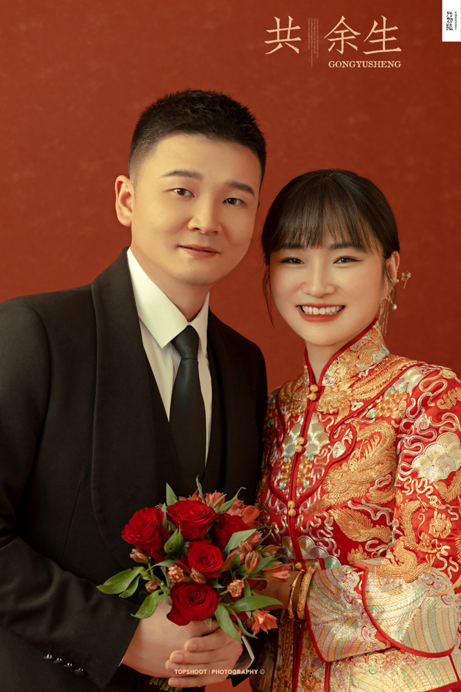 超级甜腻！甘源先生李双女士中式传承婚纱照、中式传承、徐才皓、好像在听单口相声，开心到直不起腰，幸福感MAX、婚纱照