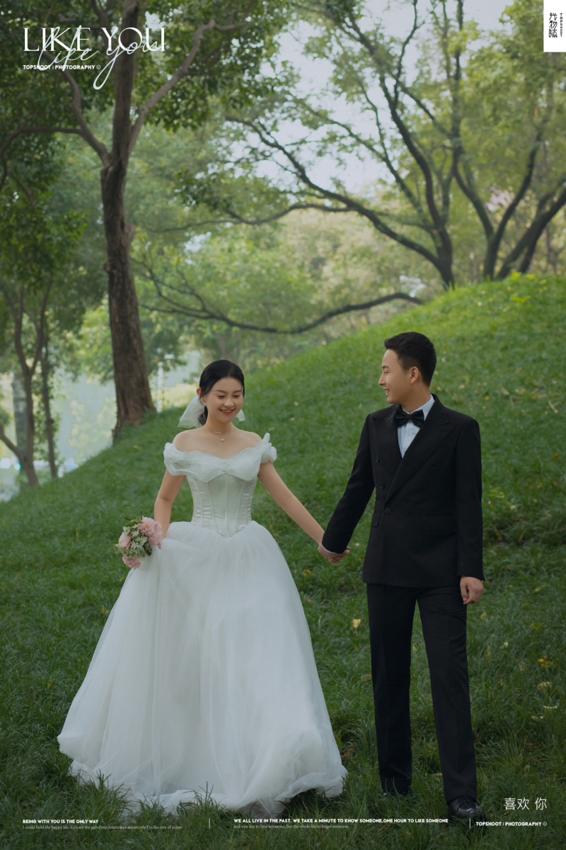 可甜可爱da高磊先生艾洁女士氛围森系婚纱照、氛围森系、、、婚纱照