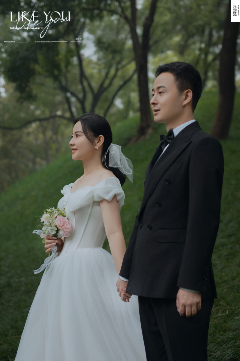 可甜可爱da高磊先生艾洁女士氛围森系婚纱照、氛围森系、、、婚纱照