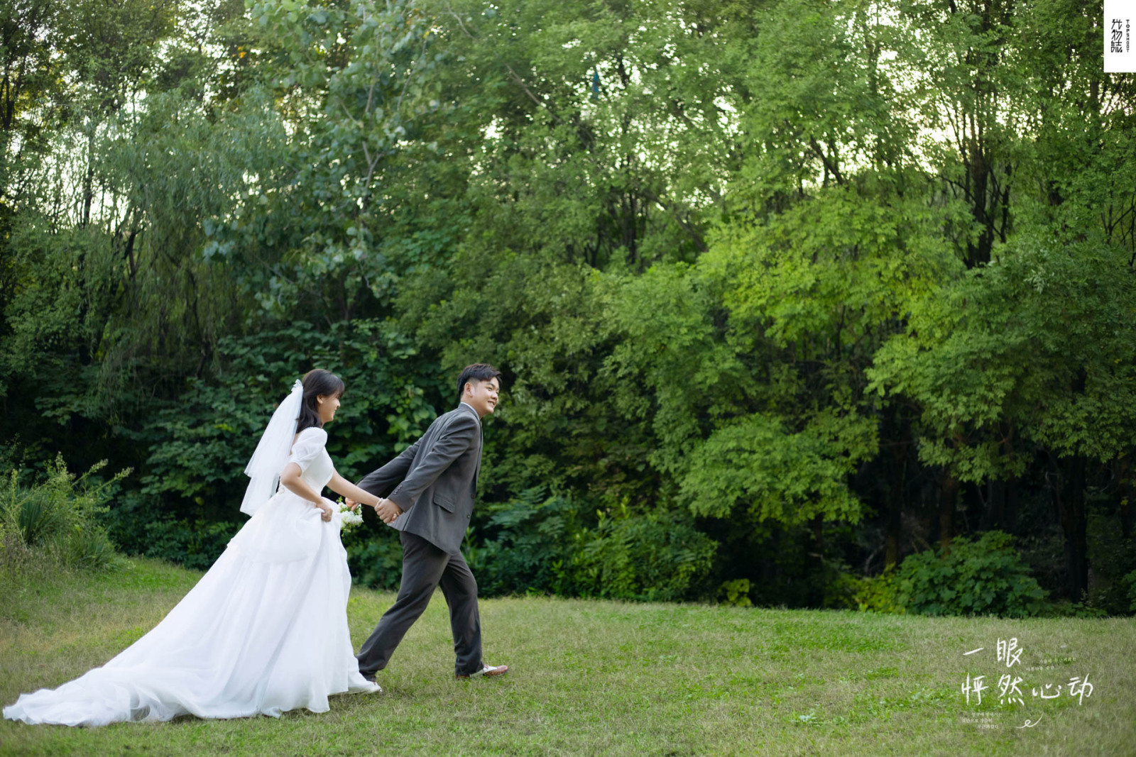 新鲜出炉:)张超楠先生李萌萌女士氛围森系婚纱照、氛围森系、、、婚纱照