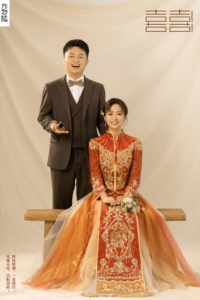 看一点小甜蜜~赵先生刘女士中式传承婚纱照、中式传承  中式传承、刘康、六边形战士，不止是沟通，拍摄想法，创造思维样样拿捏。、婚纱照