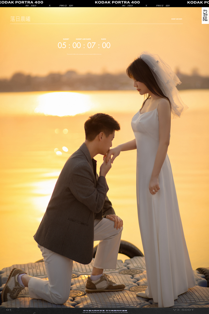 极致情绪！周飞先生王亚亚女士电影纪实婚纱照、电影纪实、白玛、怀疑是不是修导演系，拍照像电影一样的构图和质感、婚纱照