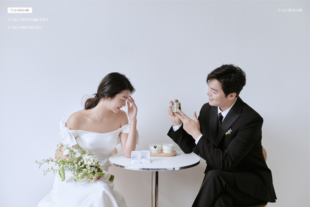 更加靠近你、极简棚拍、