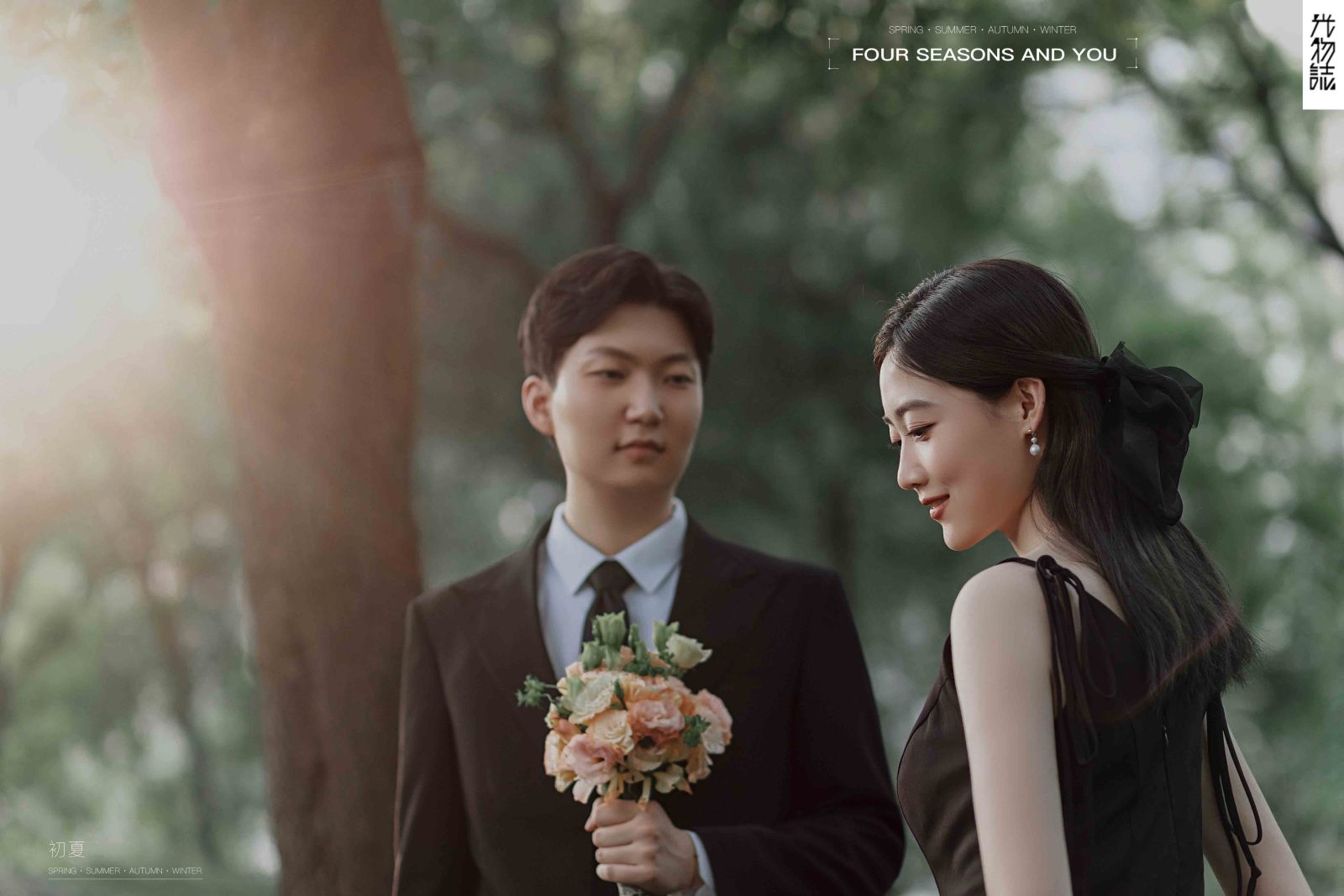 太太太太可了~~！张先生韩女士氛围森系婚纱照、氛围森系、韩松、行走的放大镜，现场细节，姿态指导的掌控者、婚纱照