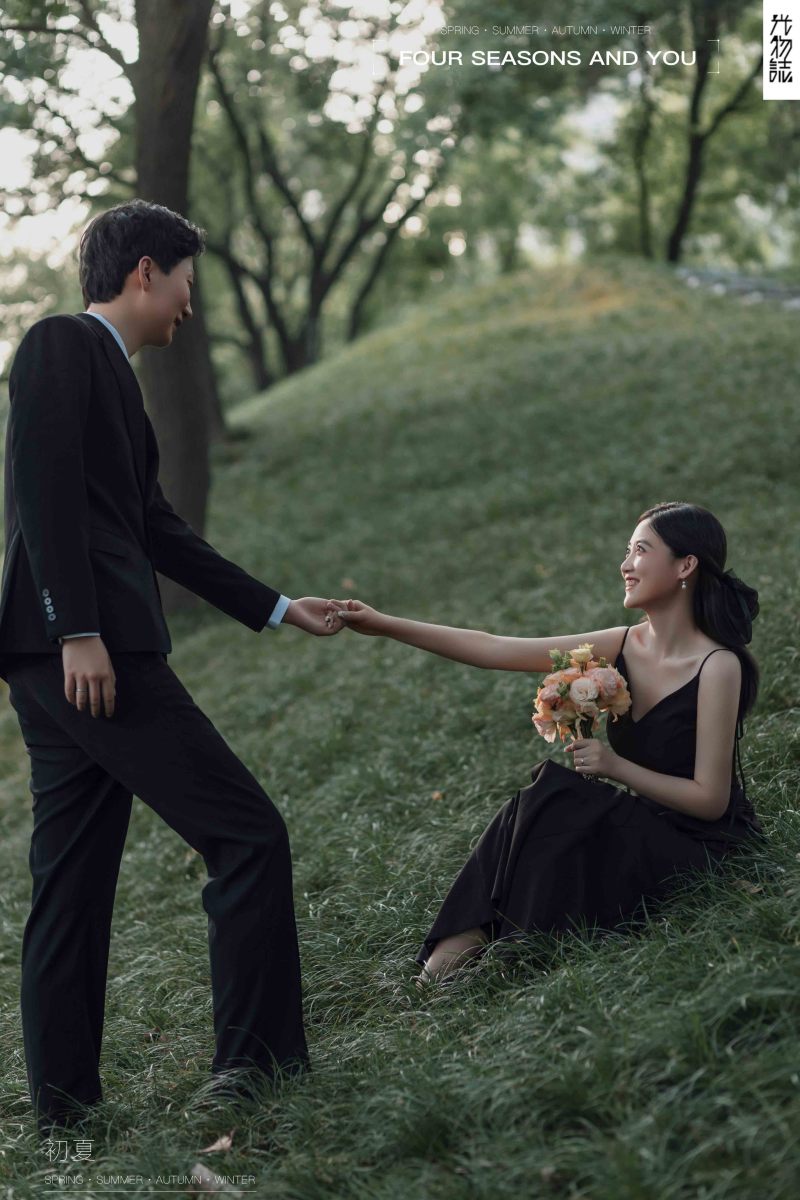 太太太太可了~~！张先生韩女士氛围森系婚纱照、氛围森系、韩松、行走的放大镜，现场细节，姿态指导的掌控者、婚纱照