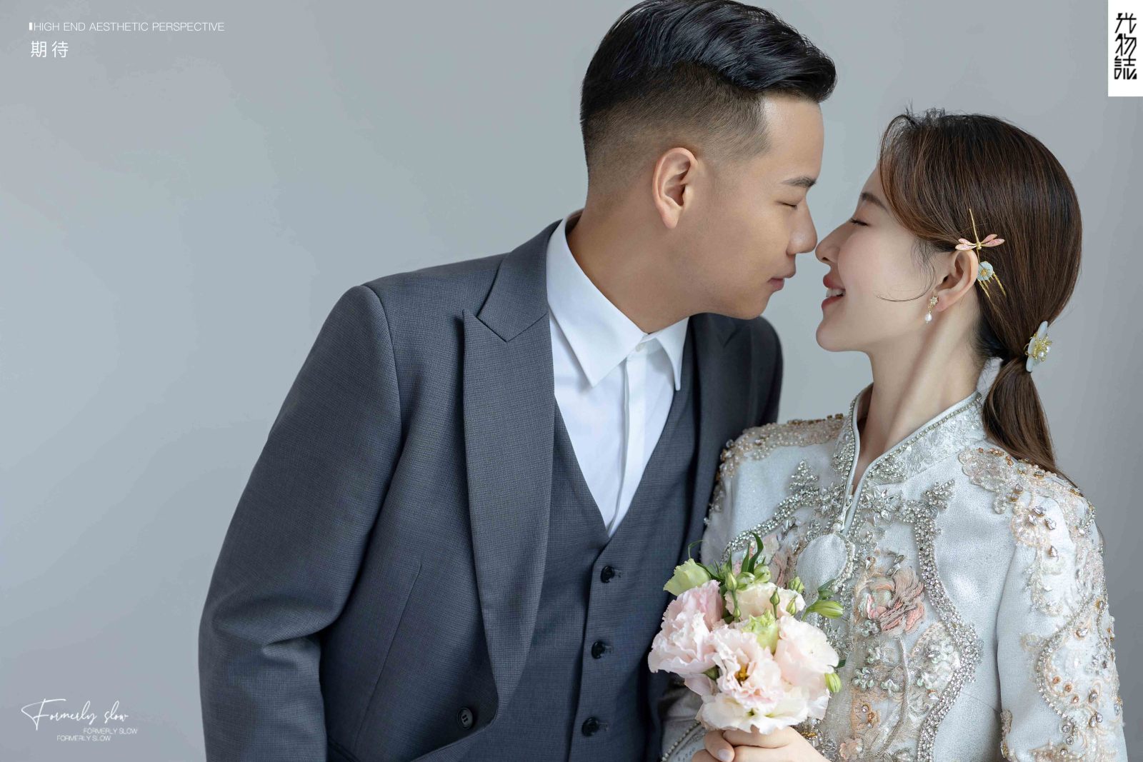 爱了~爱了~李明凯先生张怡心女士极简棚拍婚纱照、极简棚拍、韩松、行走的放大镜，现场细节，姿态指导的掌控者、婚纱照
