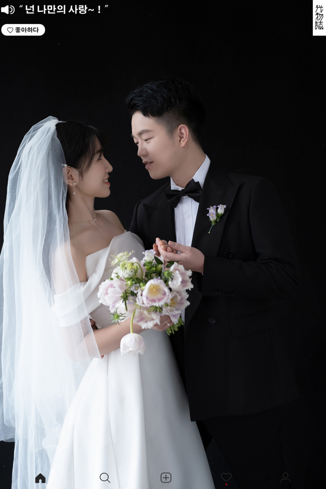 极致情绪！梁兴豪先生何嘉悦女士极简棚拍婚纱照、极简棚拍、正林、眼睛就是测光仪，任何场地都能发挥成MVP、婚纱照