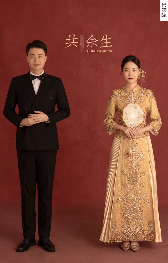 看一点小甜蜜~王三石先生郭蕊女士中式传承婚纱照、中式传承、刘雨鑫、天赋型选手，拥有一双摄影眼，每一个细节点尽在掌握、婚纱照