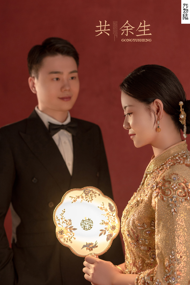 看一点小甜蜜~王三石先生郭蕊女士中式传承婚纱照、中式传承、刘雨鑫、天赋型选手，拥有一双摄影眼，每一个细节点尽在掌握、婚纱照