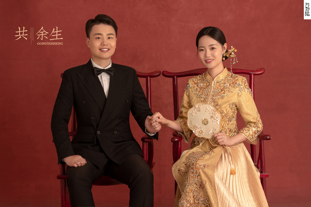 看一点小甜蜜~王三石先生郭蕊女士中式传承婚纱照、中式传承、刘雨鑫、天赋型选手，拥有一双摄影眼，每一个细节点尽在掌握、婚纱照