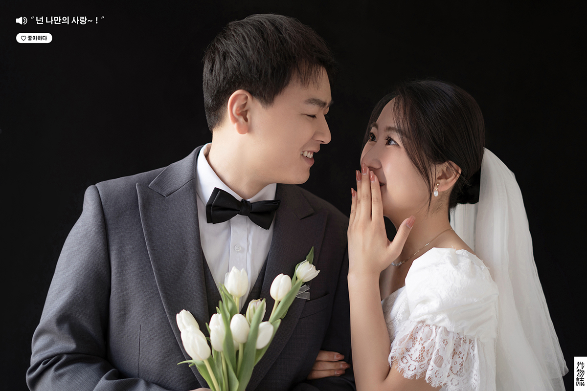 太太太太可了~~！李凡先生李晓新女士极简棚拍婚纱照、极简棚拍、、、婚纱照