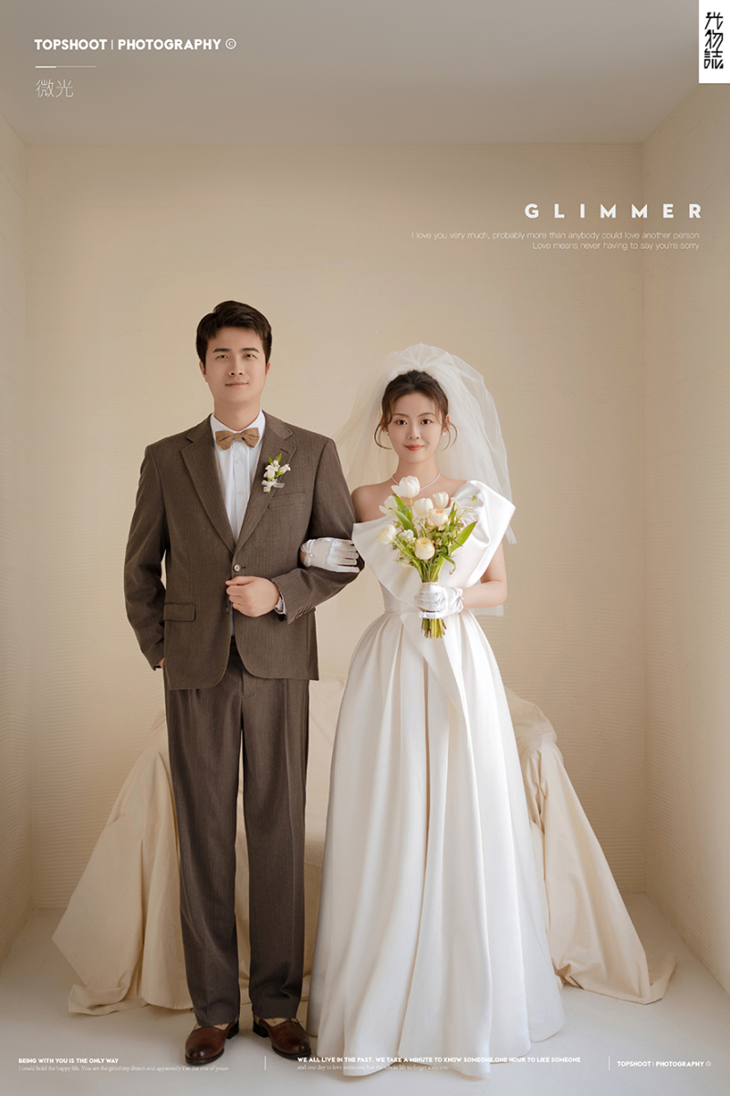 你的女孩(*^＠^*)段国栋先生霍雨佳女士极简棚拍婚纱照、极简棚拍、、、婚纱照