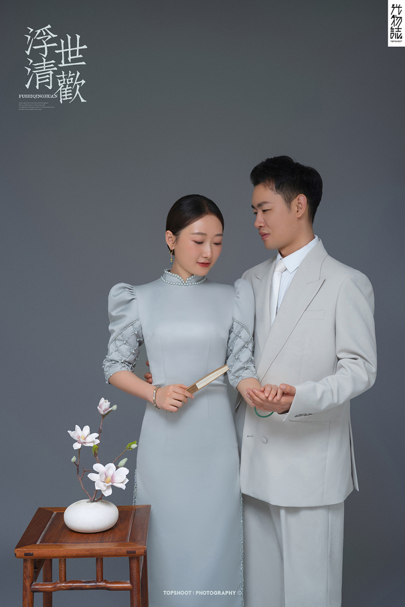 王博先生韩琳女士中式传承婚纱照、中式传承、、、婚纱照