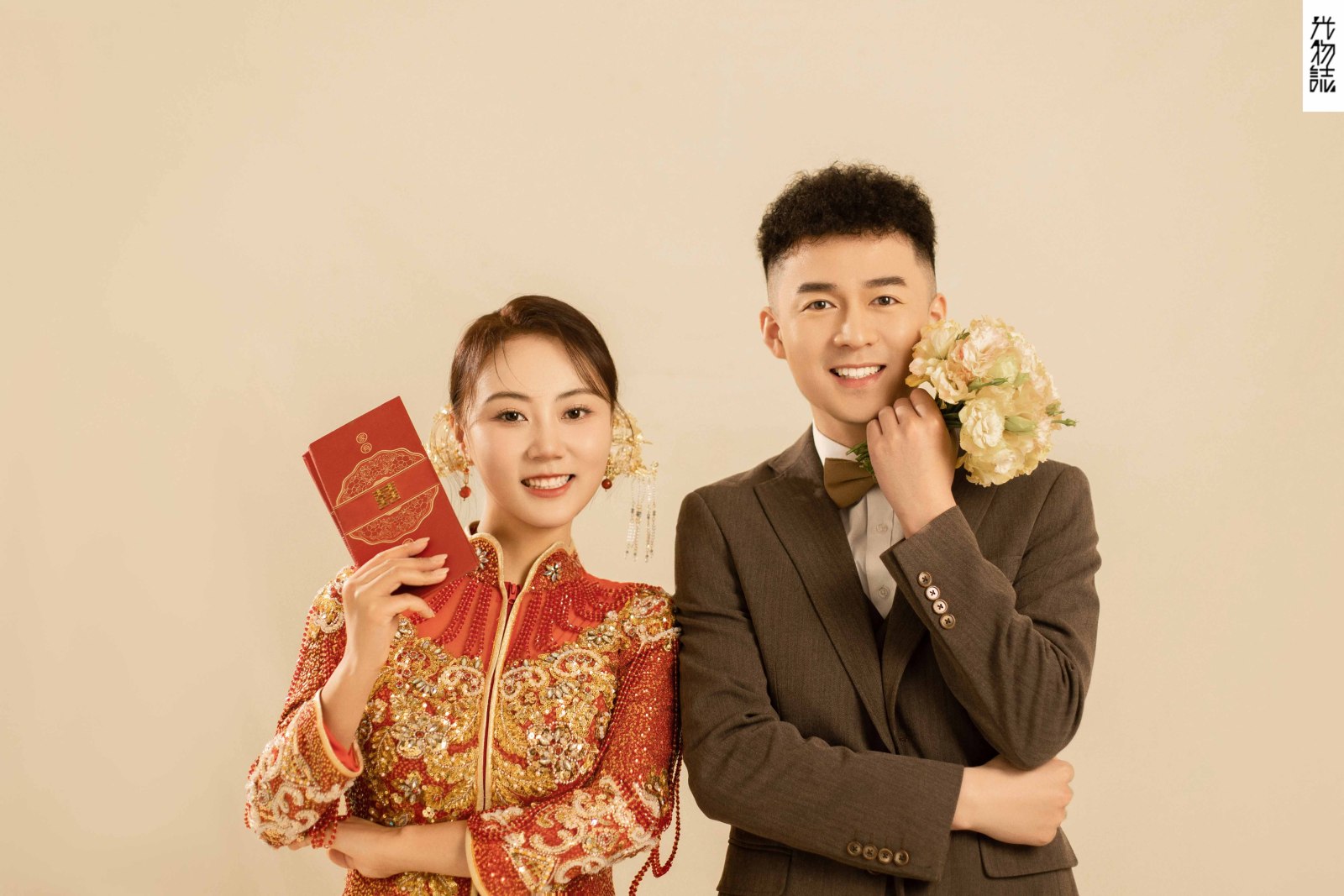 今日婚纱OOTD.孙杰 先生王敏女士中式传承婚纱照、中式传承、木子、唠嗑型选手，构图多变、情绪拿捏，特写YYDS、婚纱照