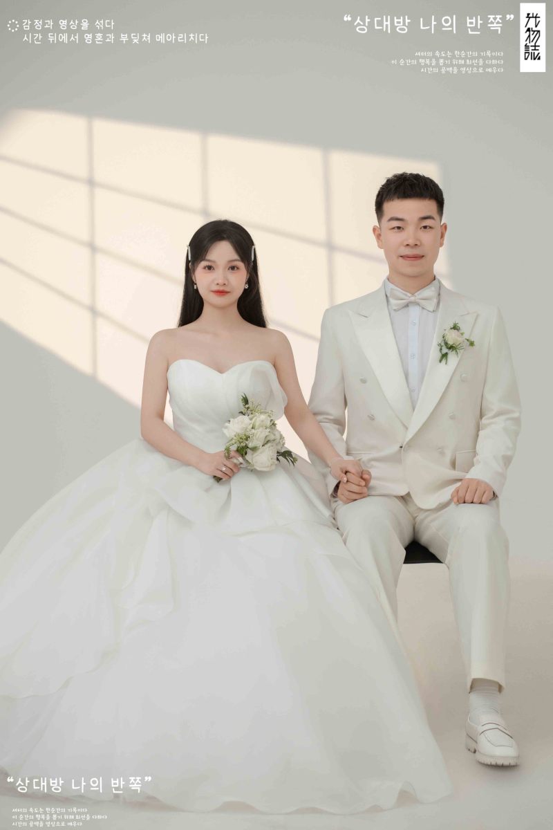 太太太太可了~~！郑俊豪先生陈秀月女士极简棚拍婚纱照、极简棚拍、韩松、行走的放大镜，现场细节，姿态指导的掌控者、婚纱照
