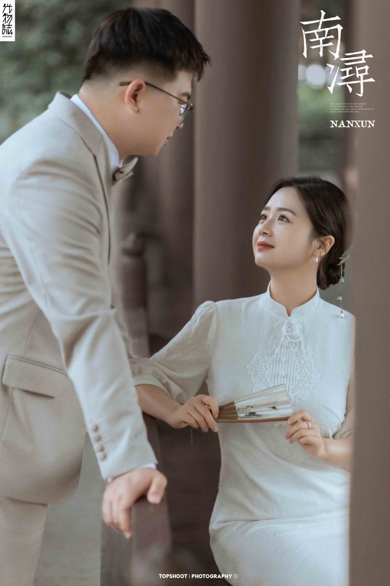新鲜出炉:) 王文翰先生杨榕女士怀旧复古婚纱照、怀旧复古、韩松、行走的放大镜，现场细节，姿态指导的掌控者、婚纱照