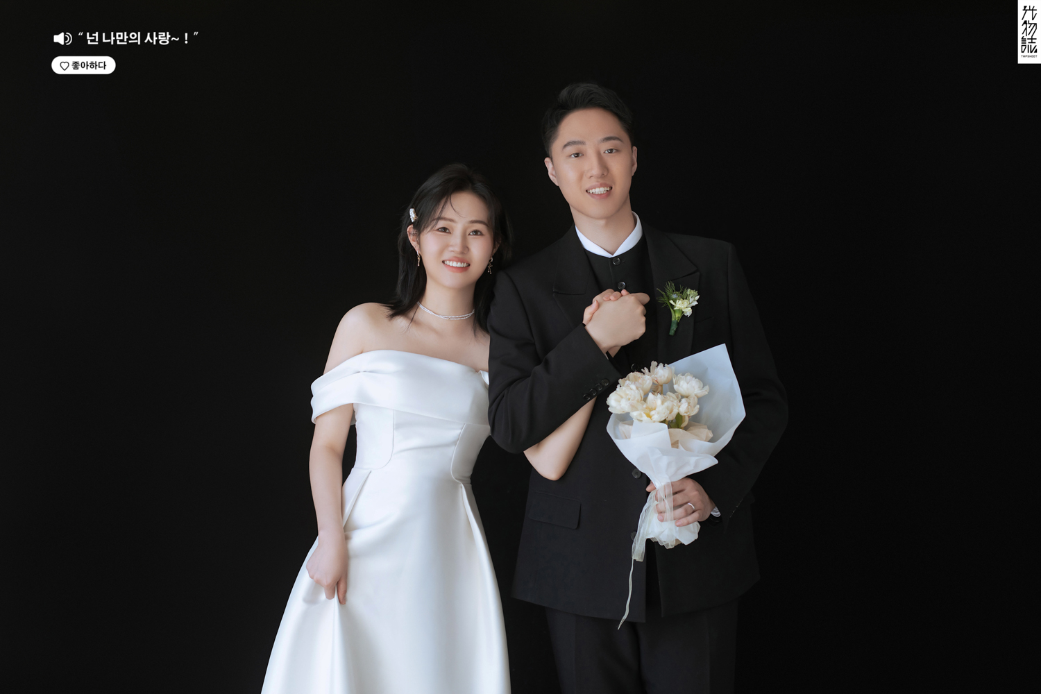 极致情绪！刘同雨先生陈璐女士极简棚拍婚纱照、极简棚拍、艾辰、偷偷练过读心术，精准预判每一个想法，细腻到心里、婚纱照