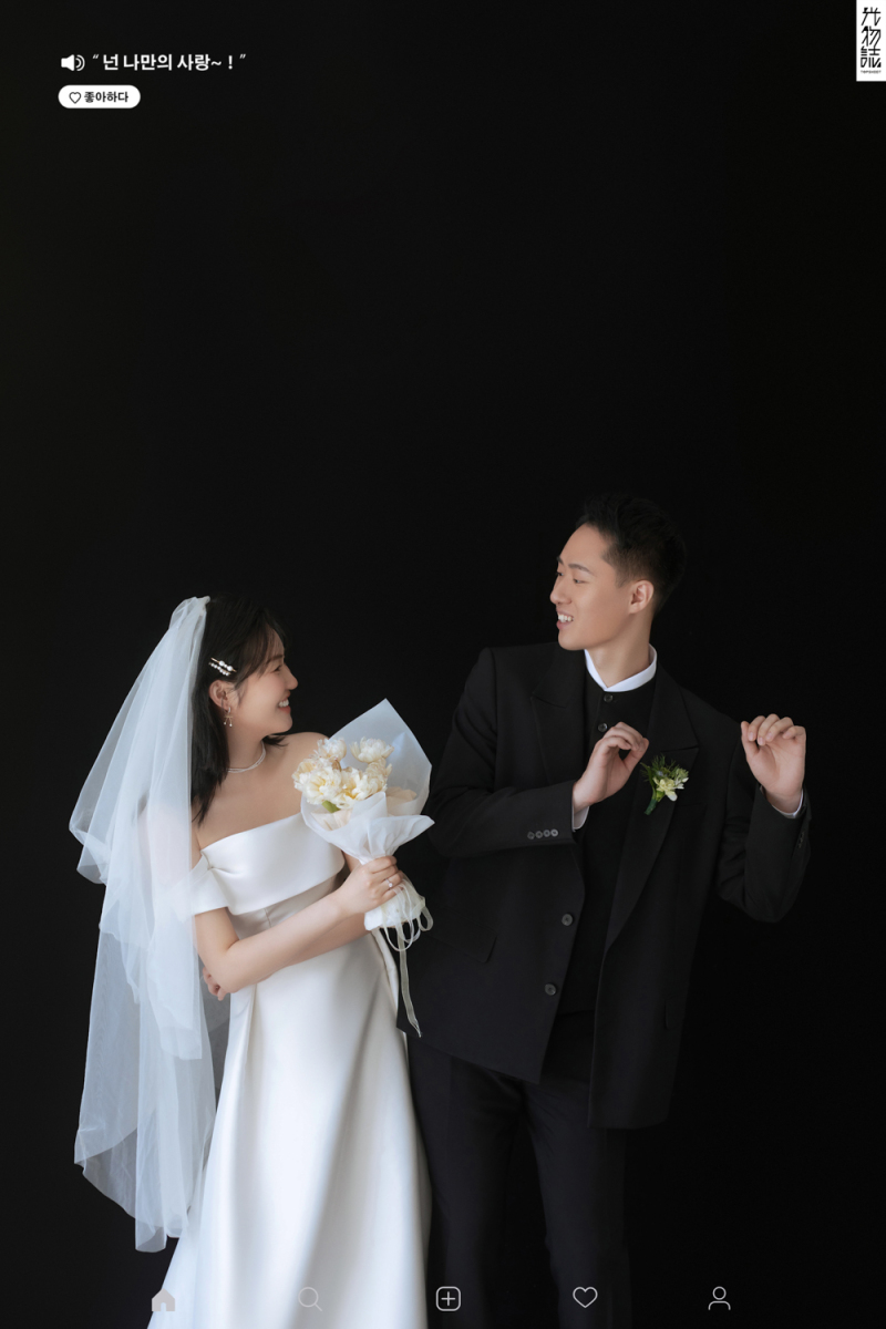 极致情绪！刘同雨先生陈璐女士极简棚拍婚纱照、极简棚拍、艾辰、偷偷练过读心术，精准预判每一个想法，细腻到心里、婚纱照