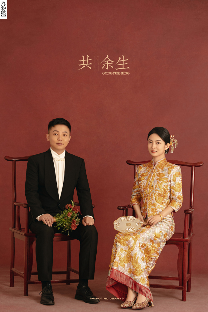 太太太太可了~~！王博先生韩雪女士中式传承婚纱照、中式传承、徐才皓、好像在听单口相声，开心到直不起腰，幸福感MAX、婚纱照