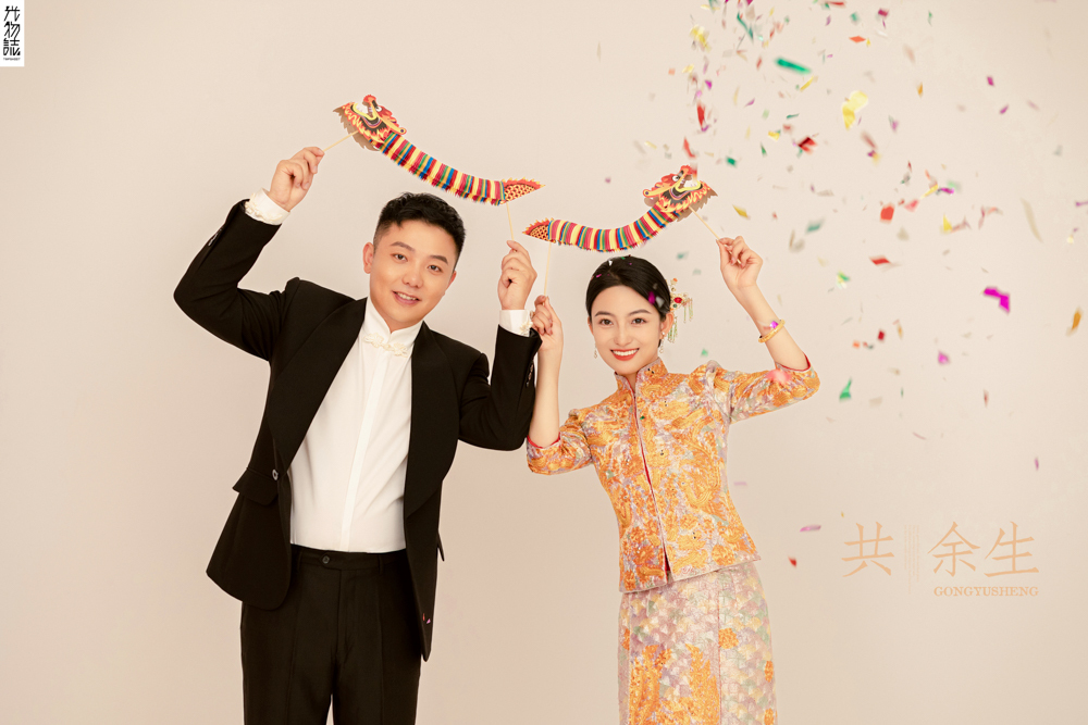 太太太太可了~~！王博先生韩雪女士中式传承婚纱照、中式传承、徐才皓、好像在听单口相声，开心到直不起腰，幸福感MAX、婚纱照