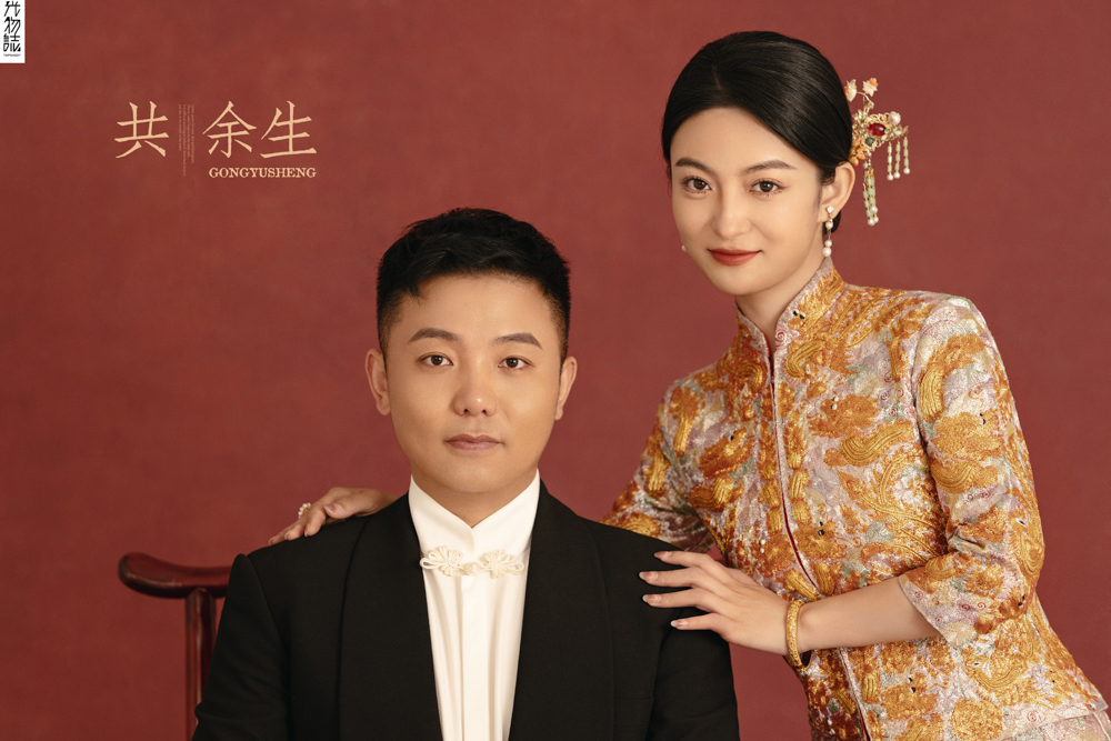太太太太可了~~！王博先生韩雪女士中式传承婚纱照、中式传承、徐才皓、好像在听单口相声，开心到直不起腰，幸福感MAX、婚纱照