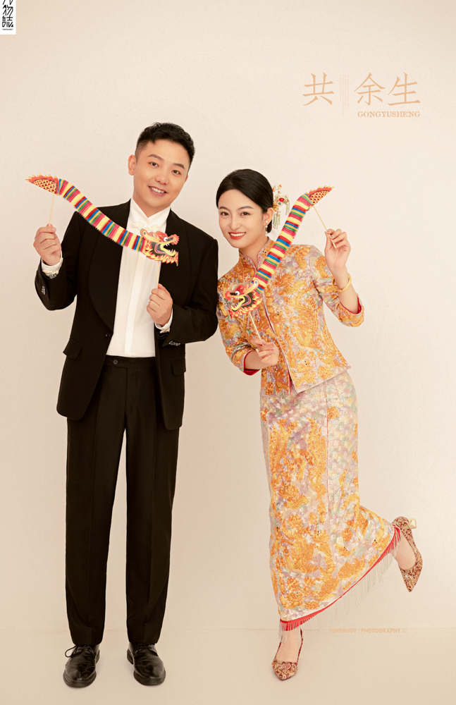 太太太太可了~~！王博先生韩雪女士中式传承婚纱照、中式传承、徐才皓、好像在听单口相声，开心到直不起腰，幸福感MAX、婚纱照