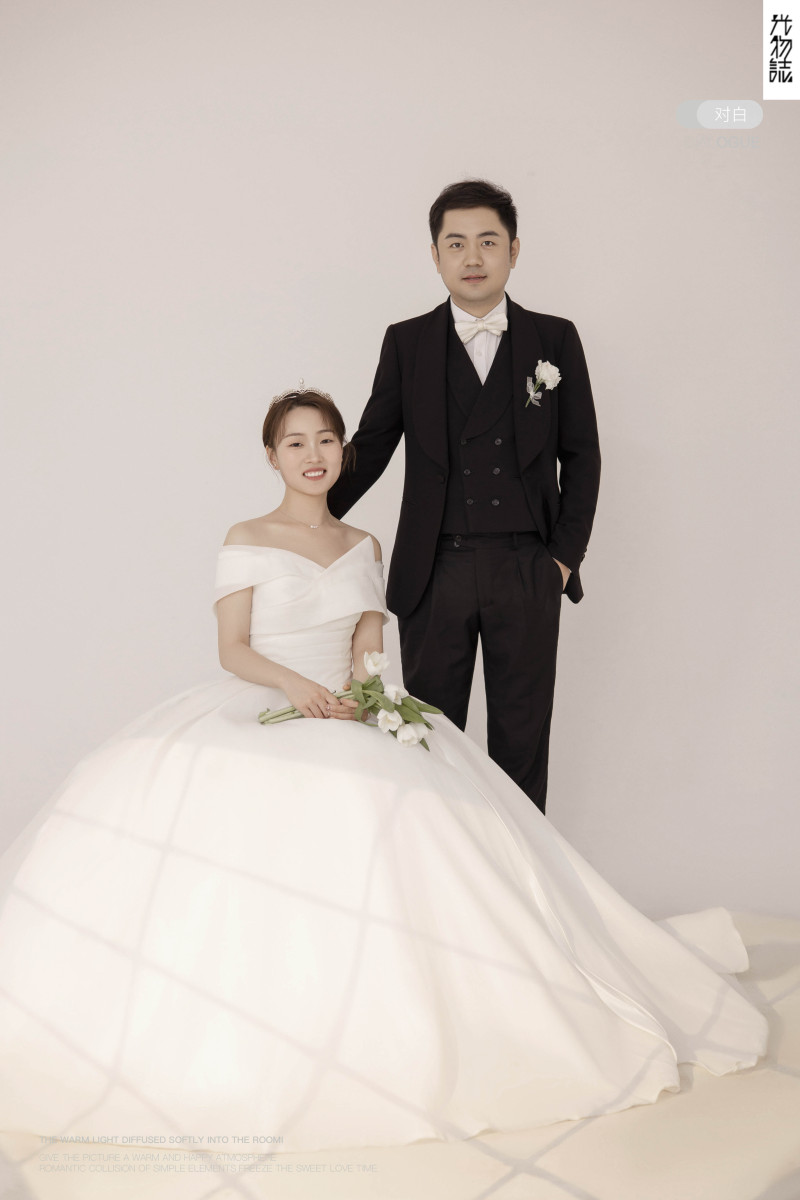 程阳先生雷雨晴女士极简棚拍婚纱照、极简棚拍、、、婚纱照