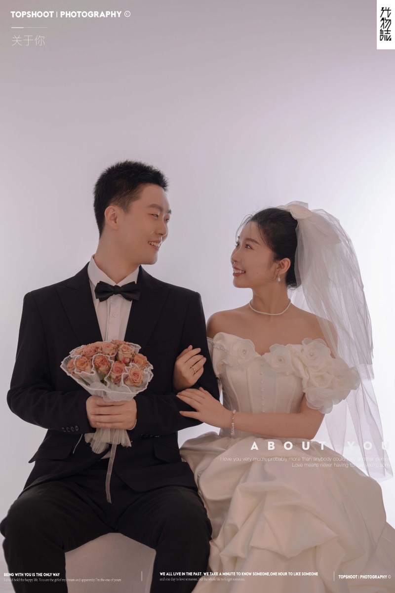 极致情绪！朱楠先生蒲雪音女士极简棚拍婚纱照、极简棚拍、张俊杨Yinan、我想给你拍张照、婚纱照