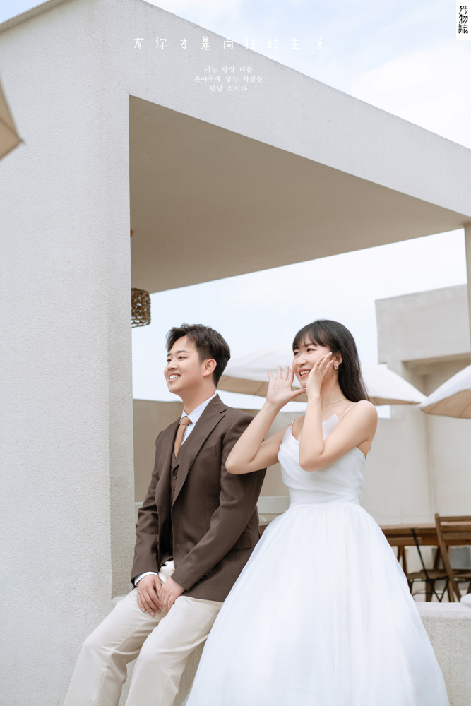 幸福感爆棚折先生张女士物誌生活婚纱照、物誌生活、刘康、六边形战士，不止是沟通，拍摄想法，创造思维样样拿捏。、婚纱照