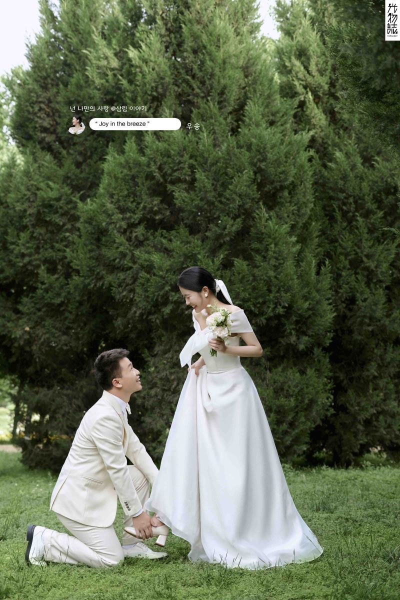 美到心里~骆湘港先生刘蒙蒙女士氛围森系婚纱照、氛围森系、、、婚纱照