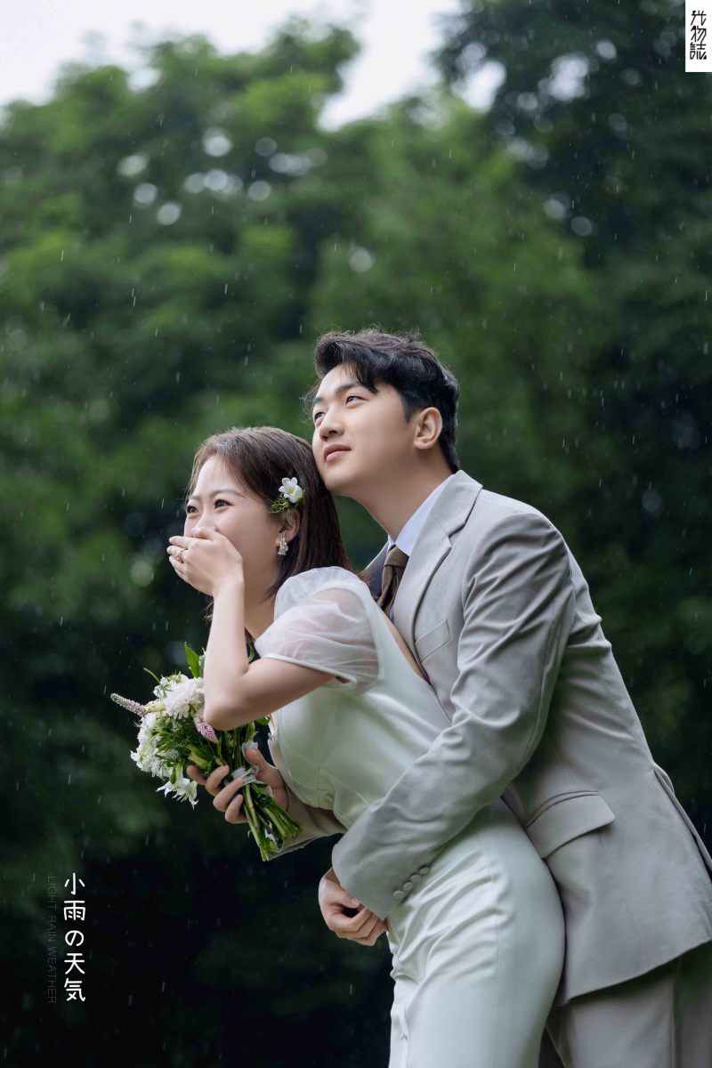 幸福感爆棚邬洋先生王兰女士氛围森系婚纱照、氛围森系、韩松、行走的放大镜，现场细节，姿态指导的掌控者、婚纱照