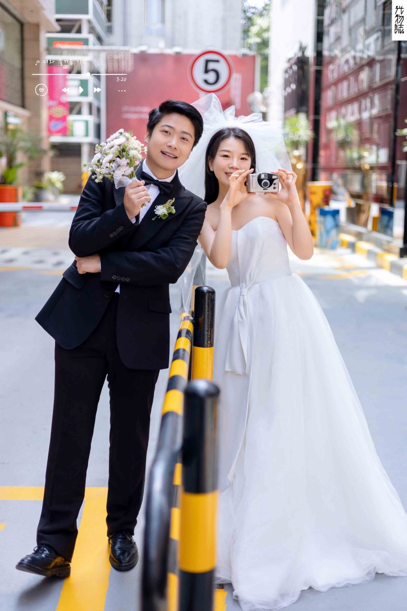 幸福感爆棚 吉佳伟先生赵怡女士物誌生活婚纱照、物誌生活、韩松、行走的放大镜，现场细节，姿态指导的掌控者、婚纱照