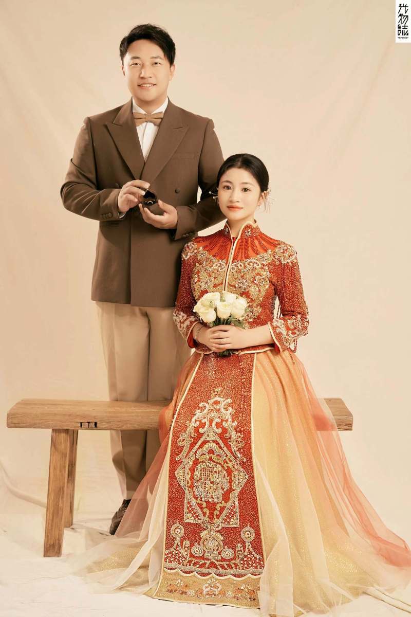 霍佳辉先生栗维茜女士中式传承婚纱照、中式传承、、、婚纱照