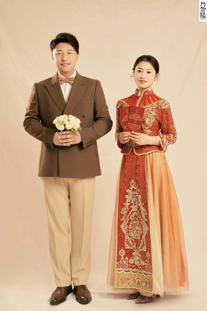 霍佳辉先生栗维茜女士中式传承婚纱照、中式传承、、、婚纱照