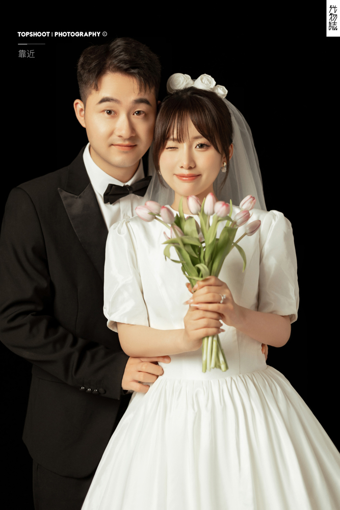 极致情绪！李建忠先生贺一丹女士极简棚拍婚纱照、极简棚拍、正林、眼睛就是测光仪，任何场地都能发挥成MVP、婚纱照