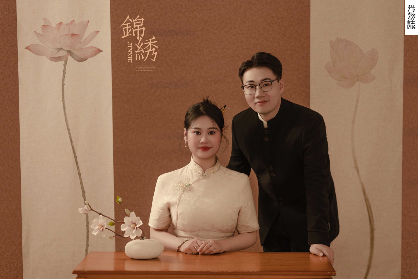 爱了~爱了~张先生肖女士怀旧复古婚纱照、怀旧复古、艾辰、偷偷练过读心术，精准预判每一个想法，细腻到心里、婚纱照