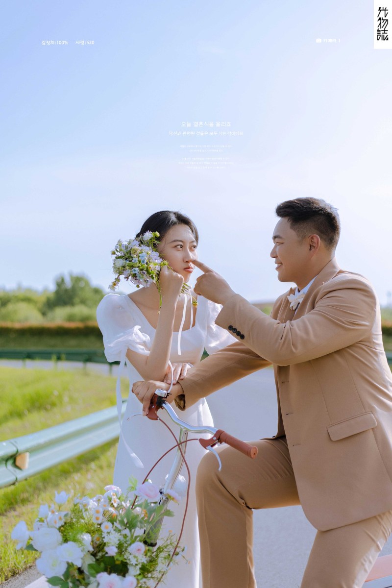 简单爱爱爱❤️李伟先生陈茜女士氛围森系婚纱照、氛围森系、毛磊、谁说拍照不能freestyle，创作灵感像吃了炫迈停不下来、婚纱照