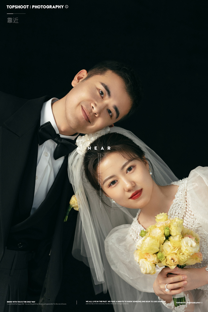 靠近、极简棚拍、