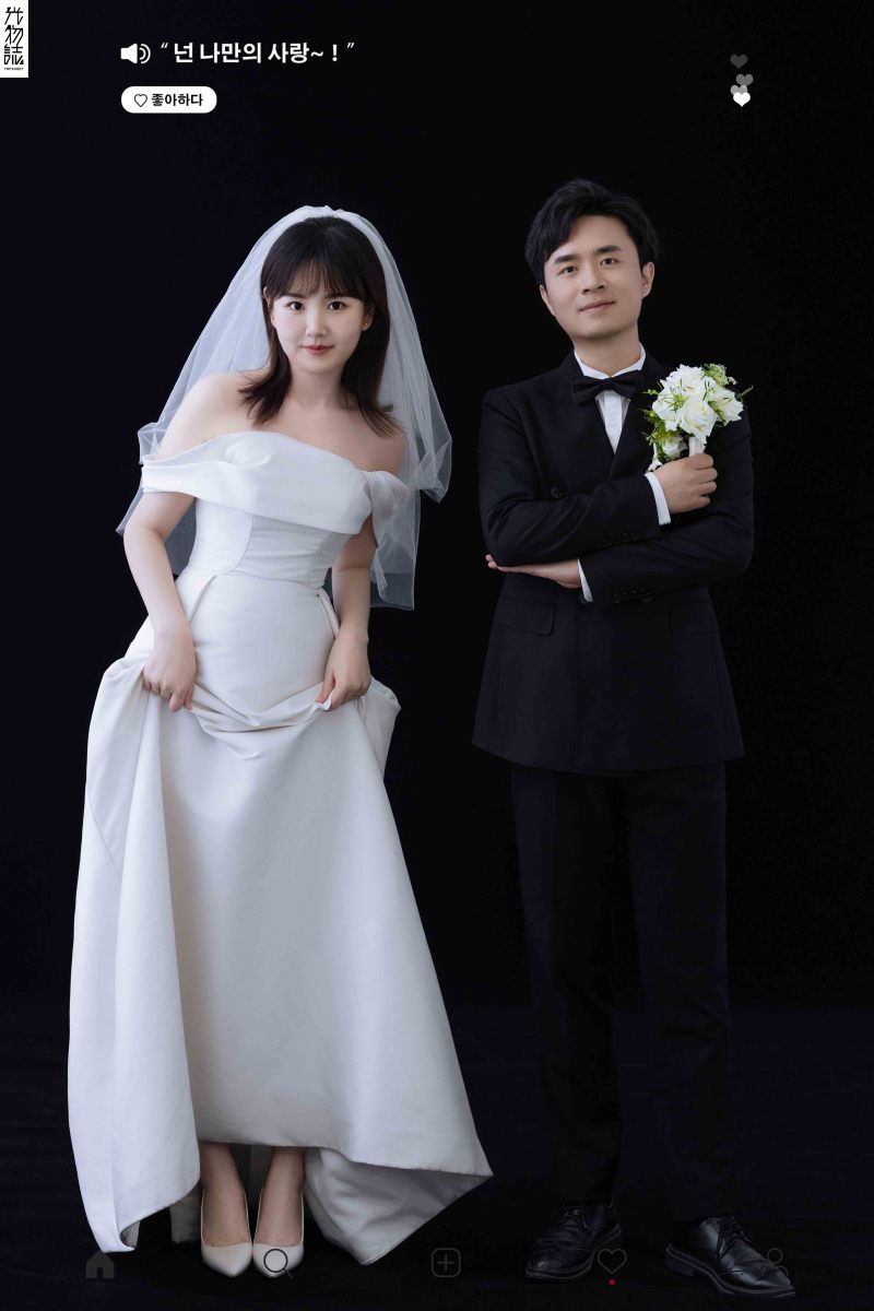 幸福感爆棚 田鑫先生杨玉姣女士极简棚拍婚纱照、极简棚拍、韩松、行走的放大镜，现场细节，姿态指导的掌控者、婚纱照