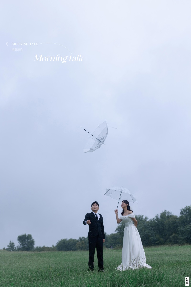 超级甜腻！杨岩锦先生王静女士氛围森系婚纱照、氛围森系、木子、唠嗑型选手，构图多变、情绪拿捏，特写YYDS、婚纱照